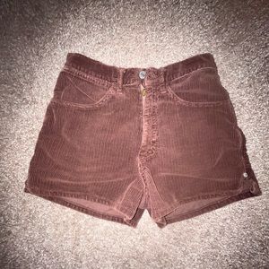Just USA Corduroy Brown shorts size 3